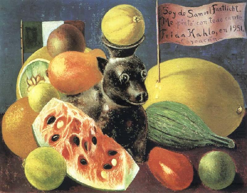 Still Life Dedicated to Samuel Fastilicht, Frida Kahlo